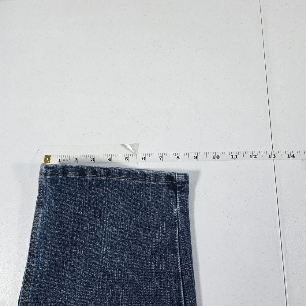 Wrangler RIGGS Workwear Mens Relaxed Fit Jeans Dark Wash 42x32 3WAC5MS‎ Blue